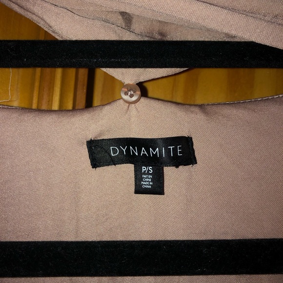 UNIQUE LIGHT PINK BLOUSE - Picture 3 of 3